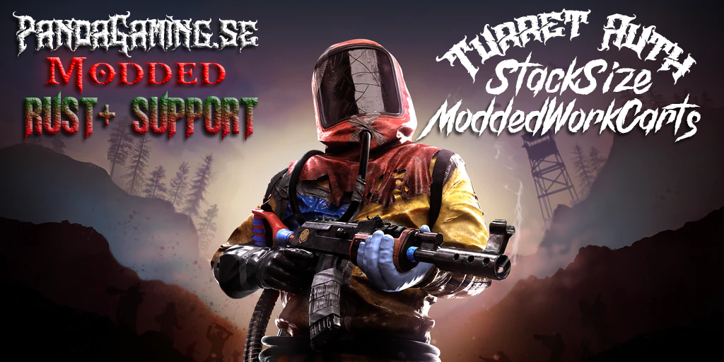 [EU]PandaGaming.se|Lightly Modded|Rust|